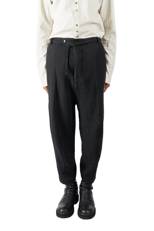 Drawstring Tailored Pants