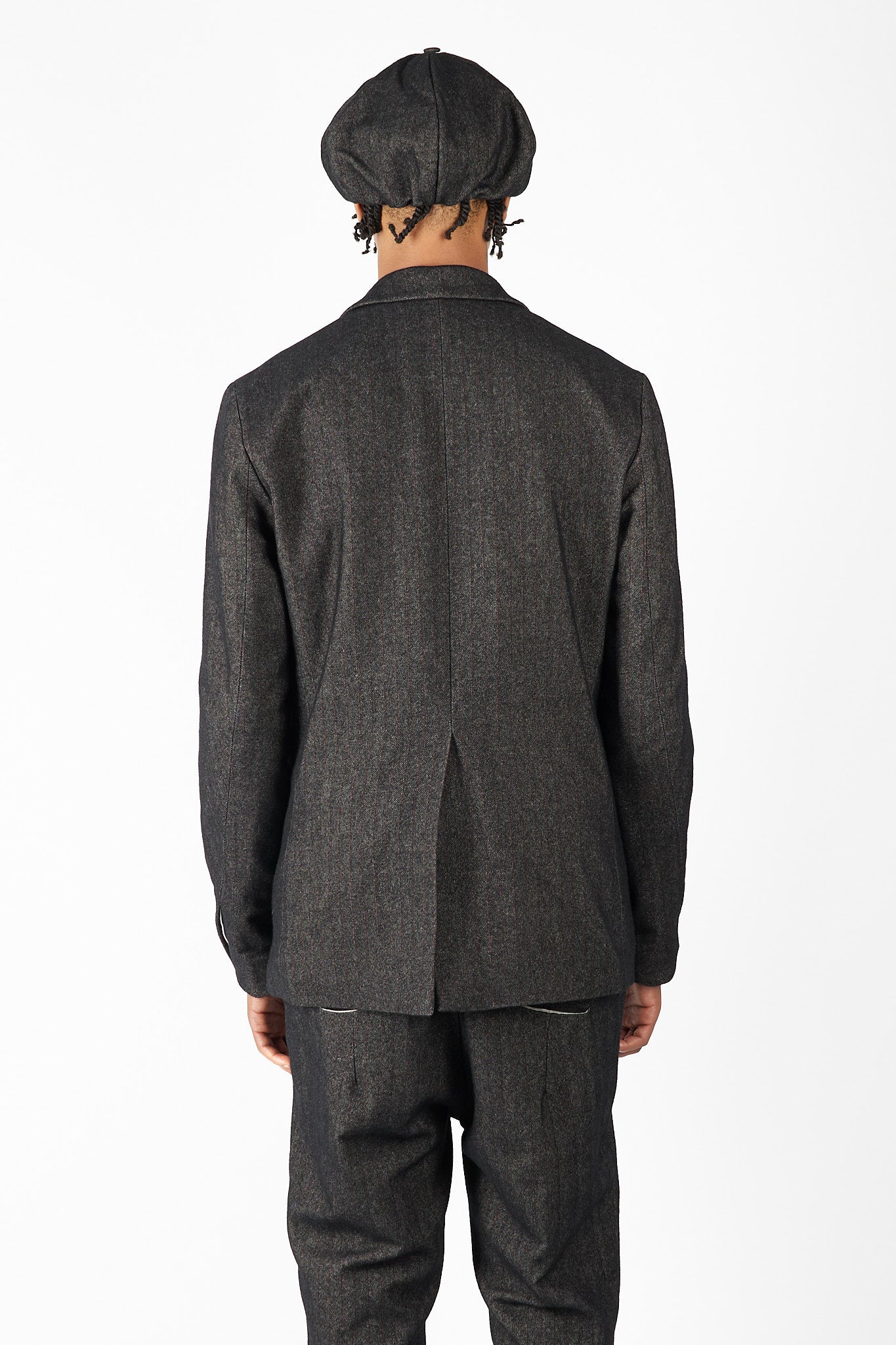 Curved Lapel Jacket