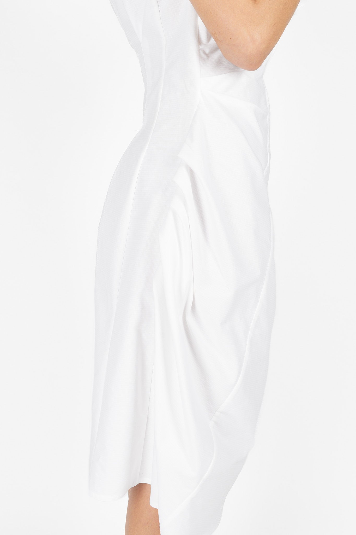 Draped Pleated Dress