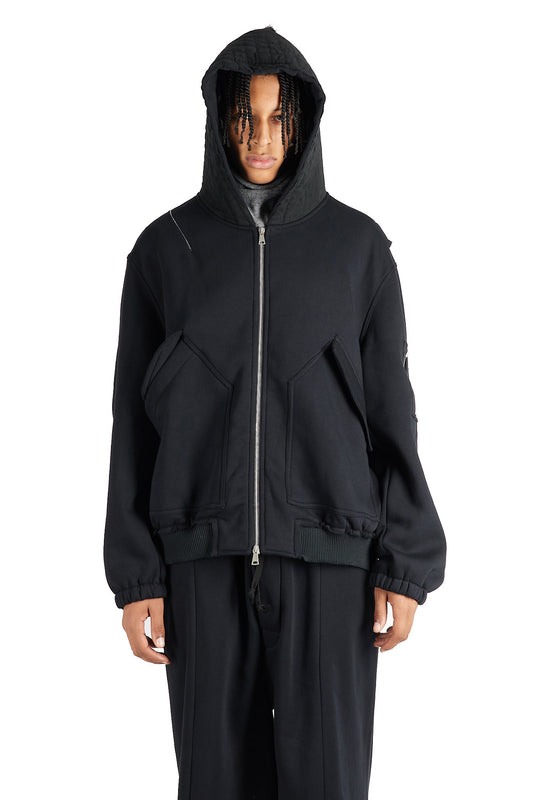 Hooded Zip Jacket