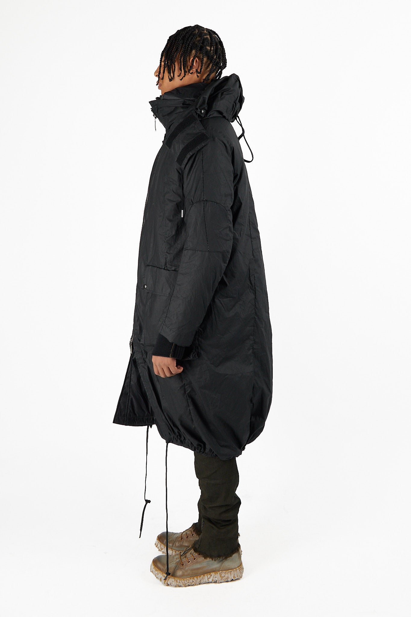 Waxed Zip Parka