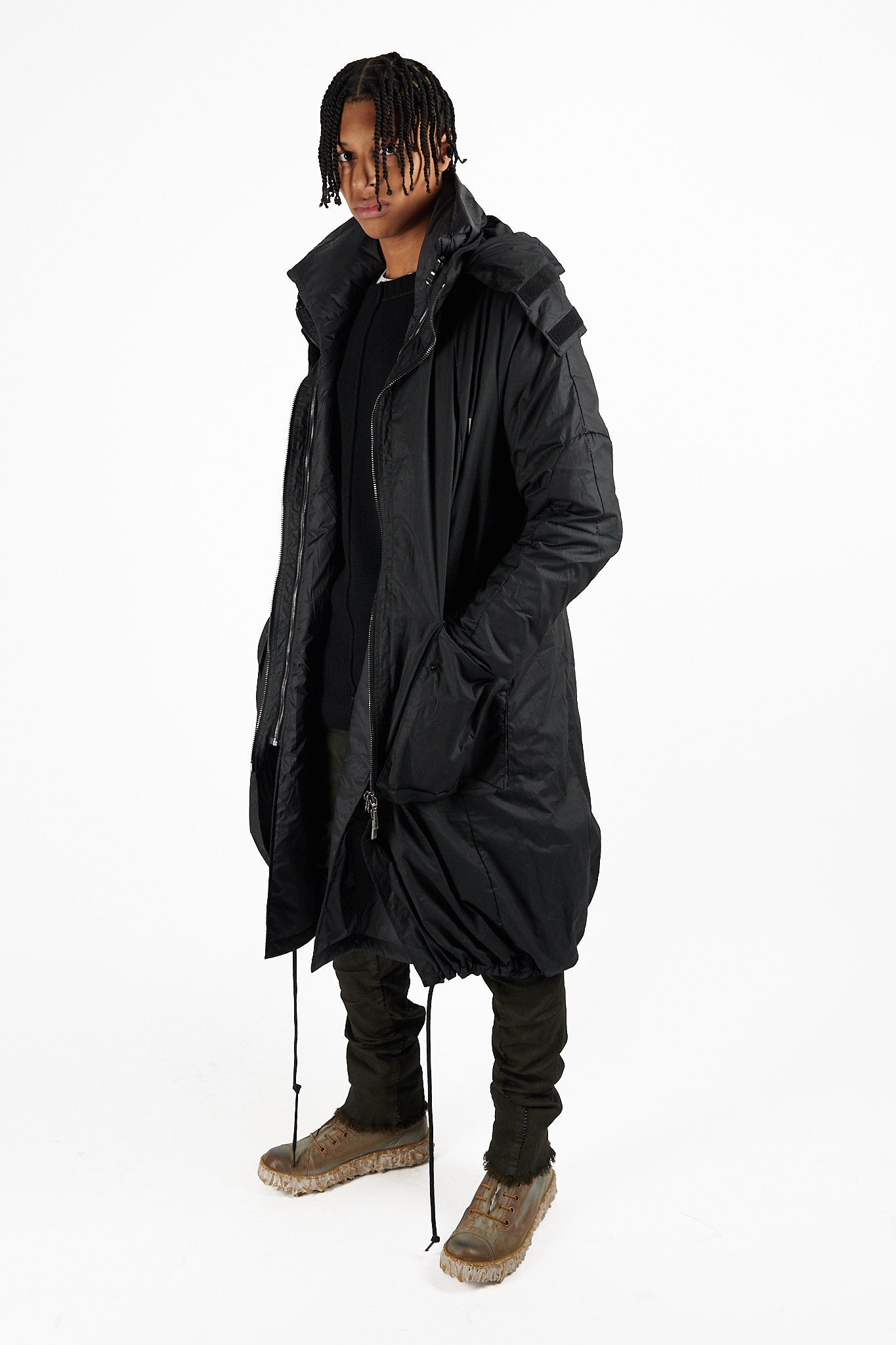 Waxed Zip Parka