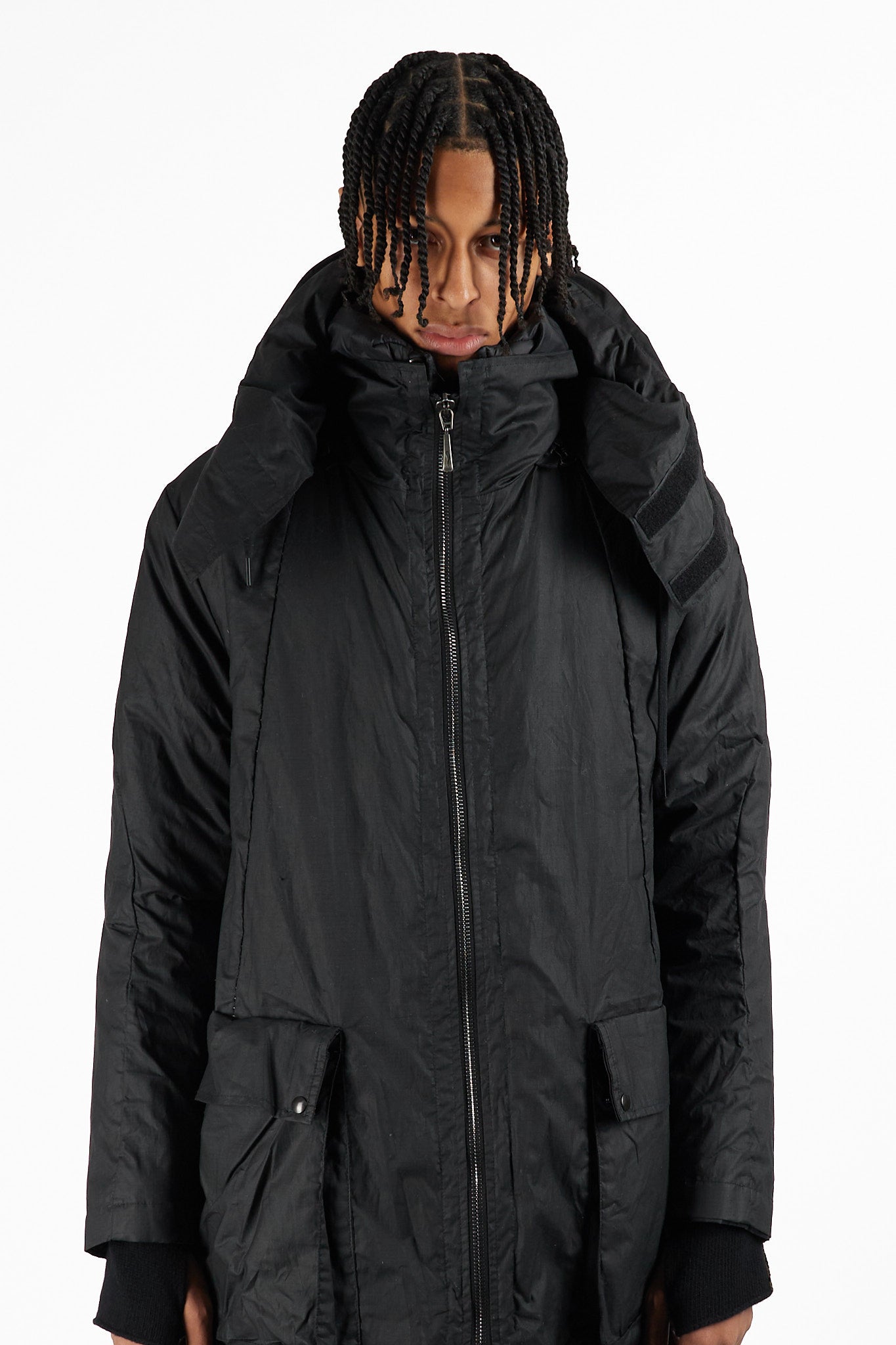 Waxed Zip Parka