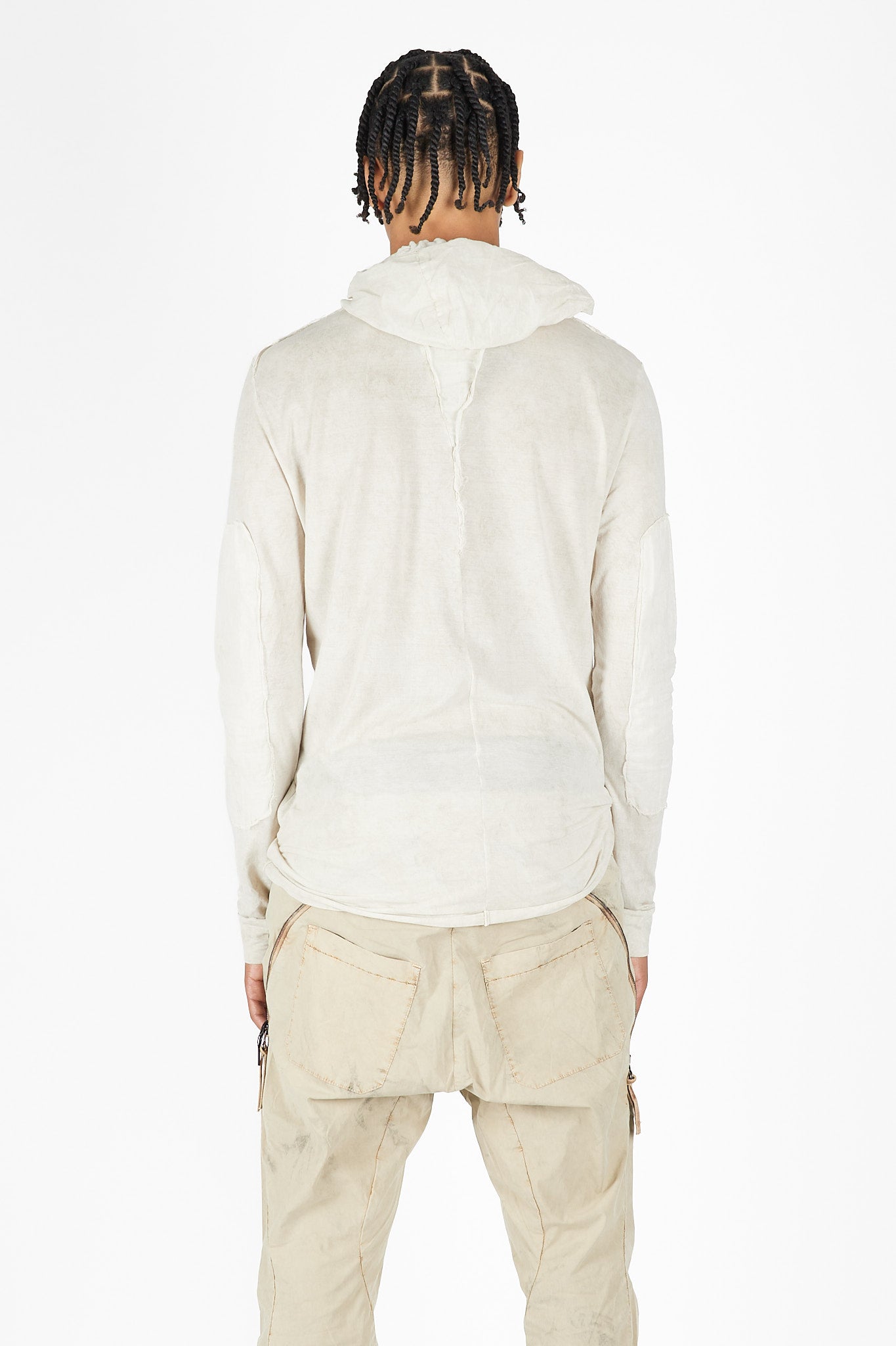 Ripped Hooded T-Shirt