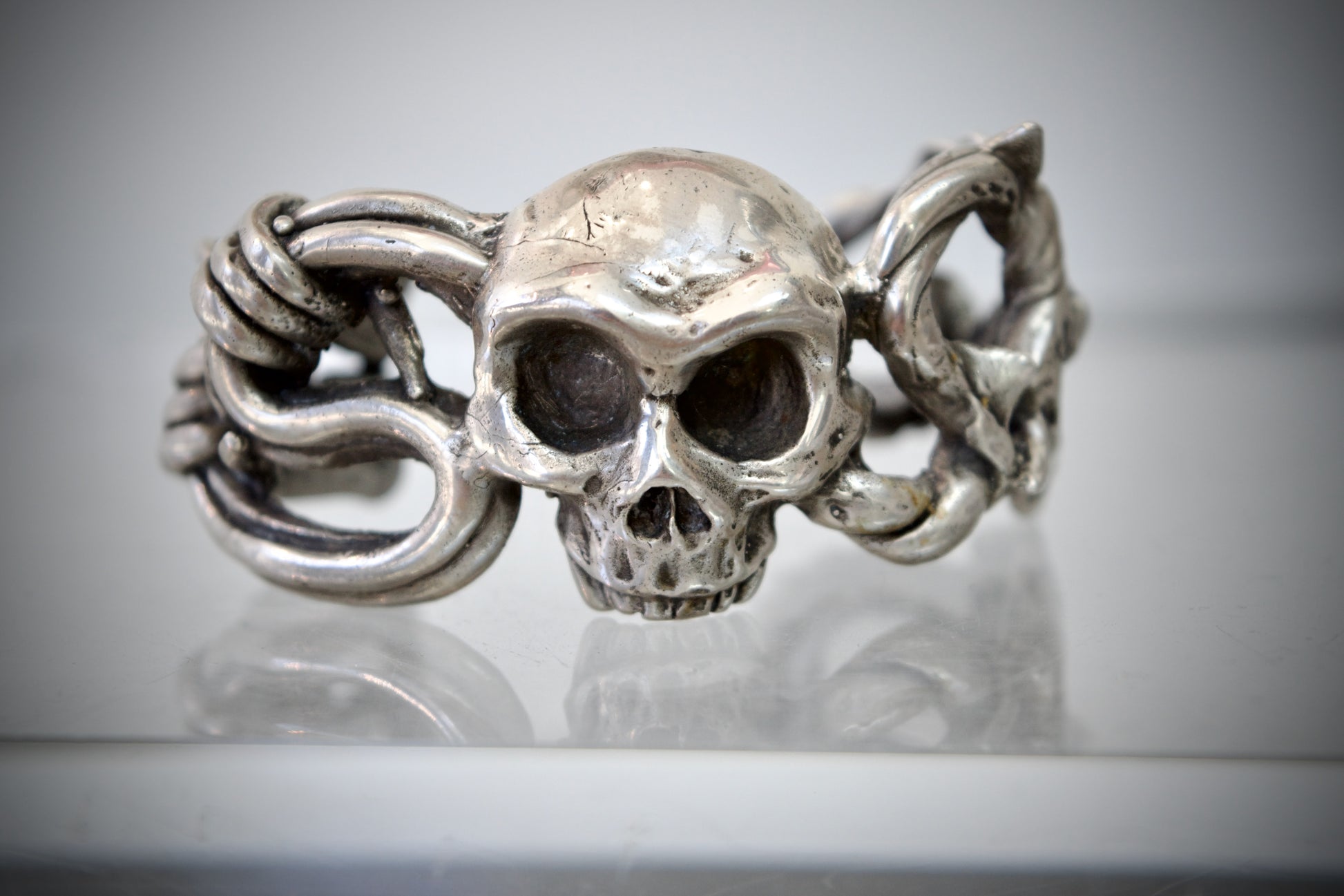 Silver Bangle by Mark Brazier-Jones 