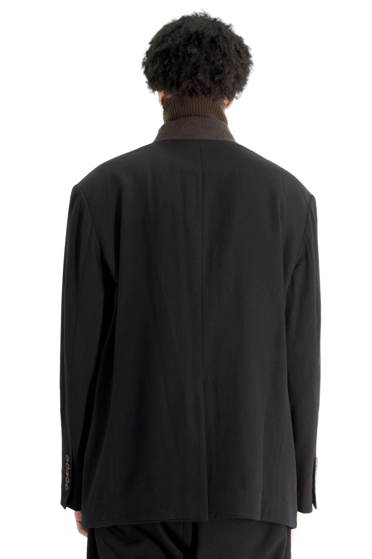Classic Stand Collar Blazer