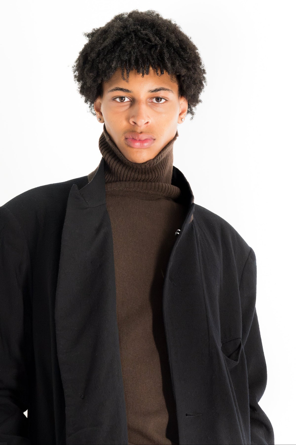 Classic Stand Collar Blazer
