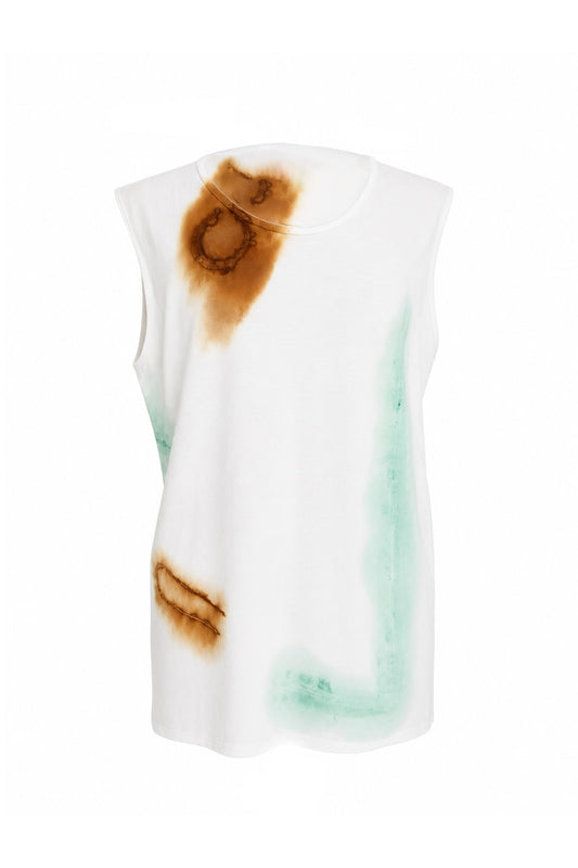Object Dyed Reverse Stained Slant Tank