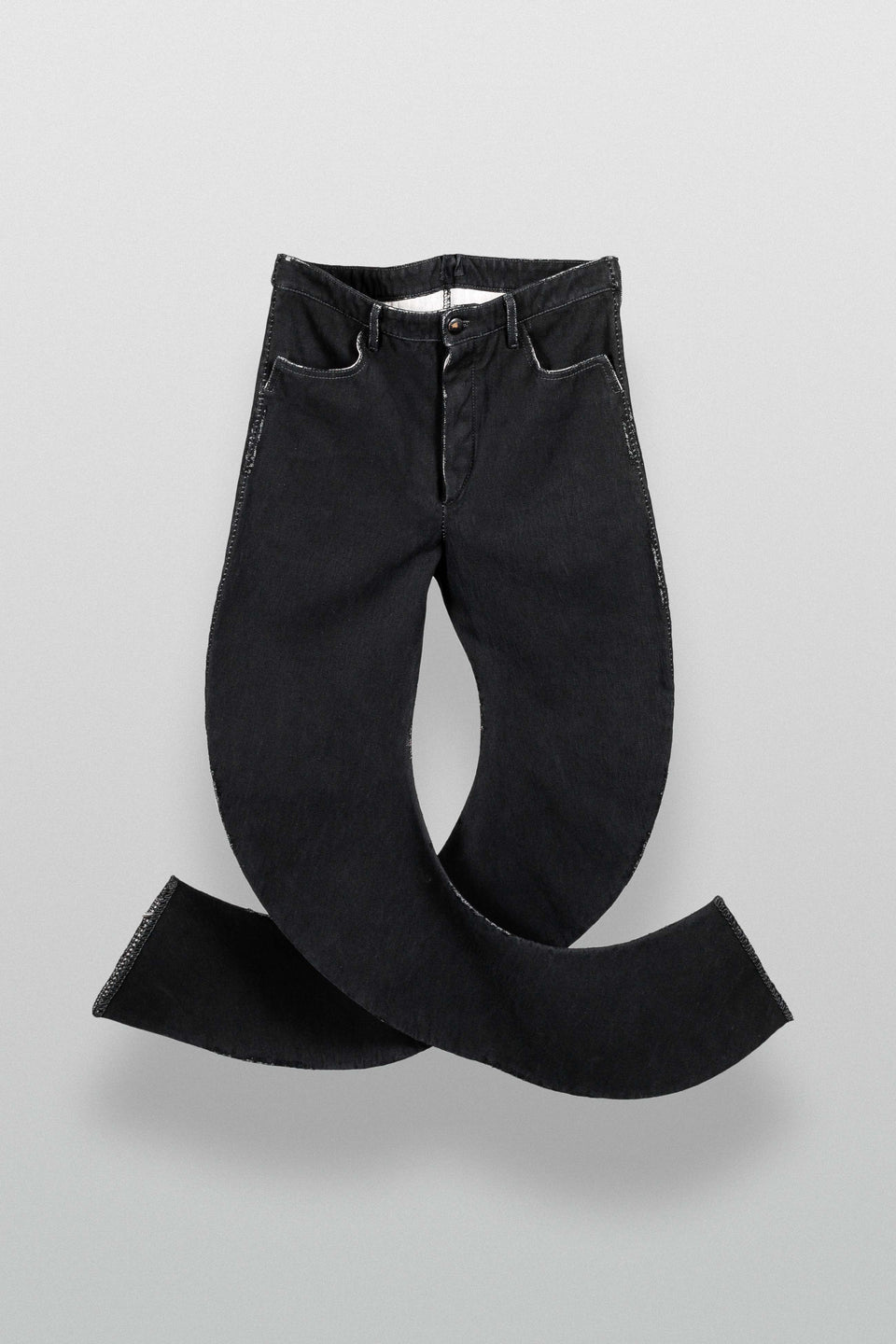 Flat Half-Circle 4 Pocket Jeans