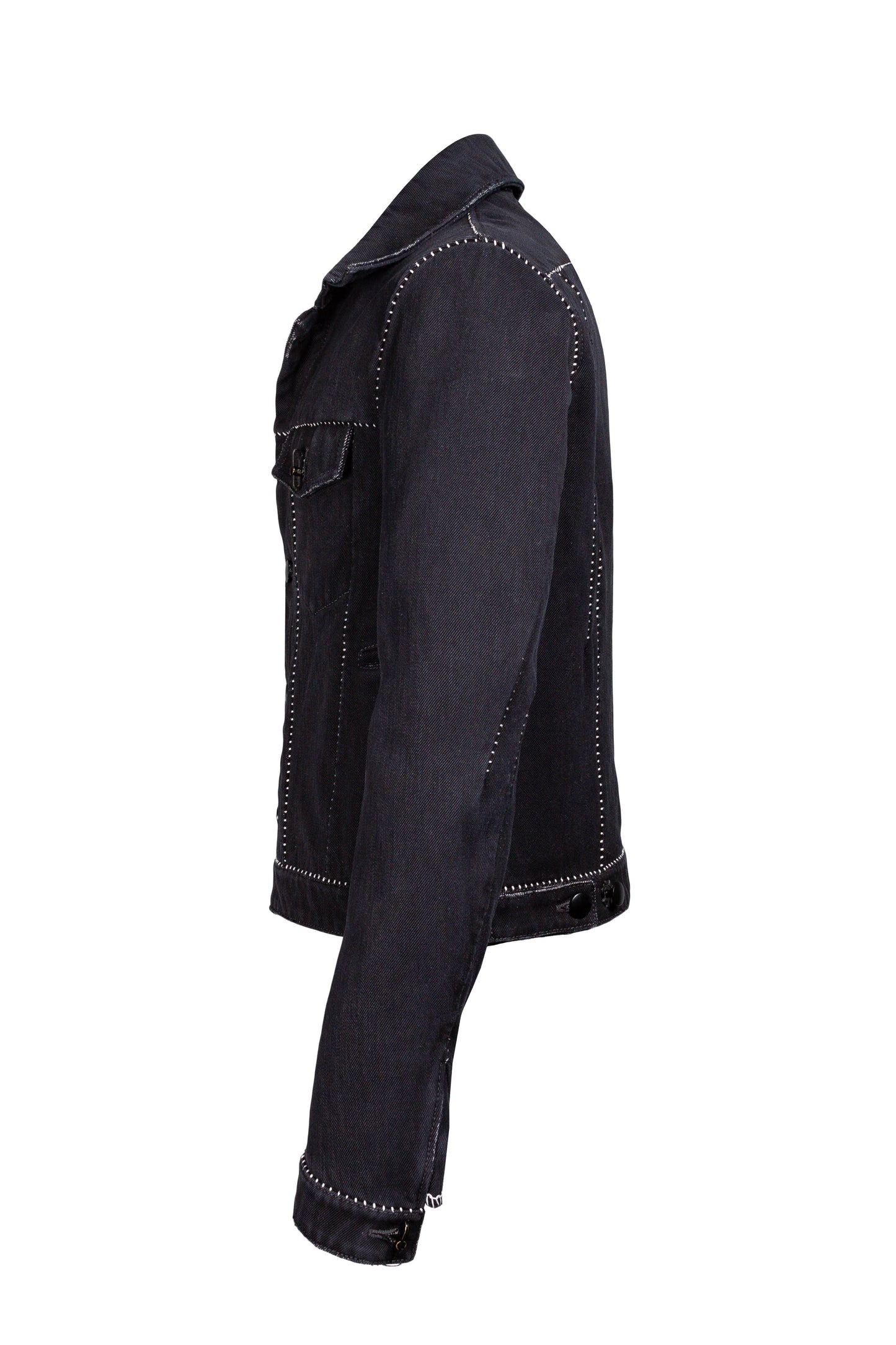 Overlock Dead End Denim Jacket