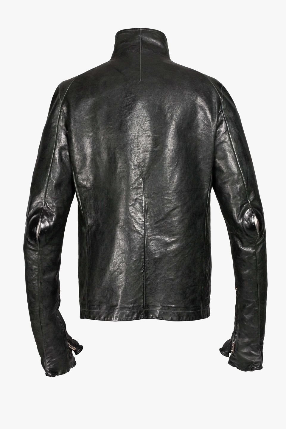 Object Dyed Spine Elbow and Hand Leather Jacket
