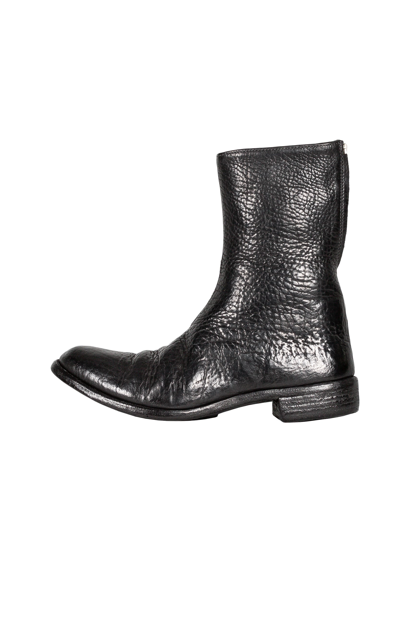 Object Dyed Lined Diagonal Zip Goodyear Boot – The Library 1994