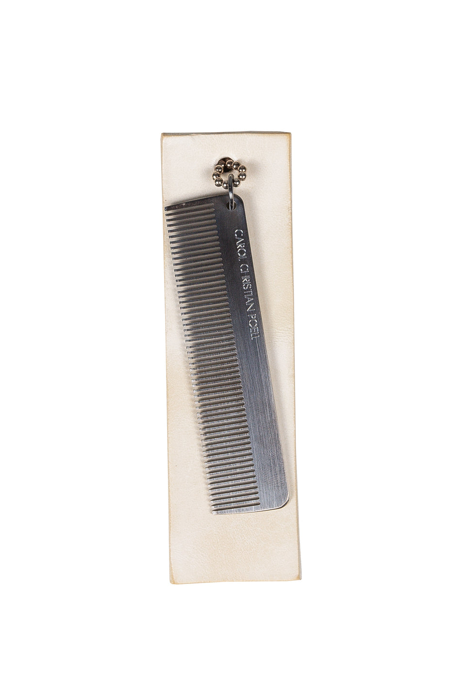 Silver Comb Necklace