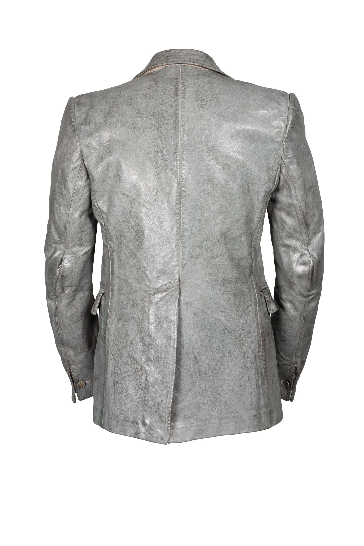 Object Dyed Arthostic Elbow Lined Unlined Leather Jacket