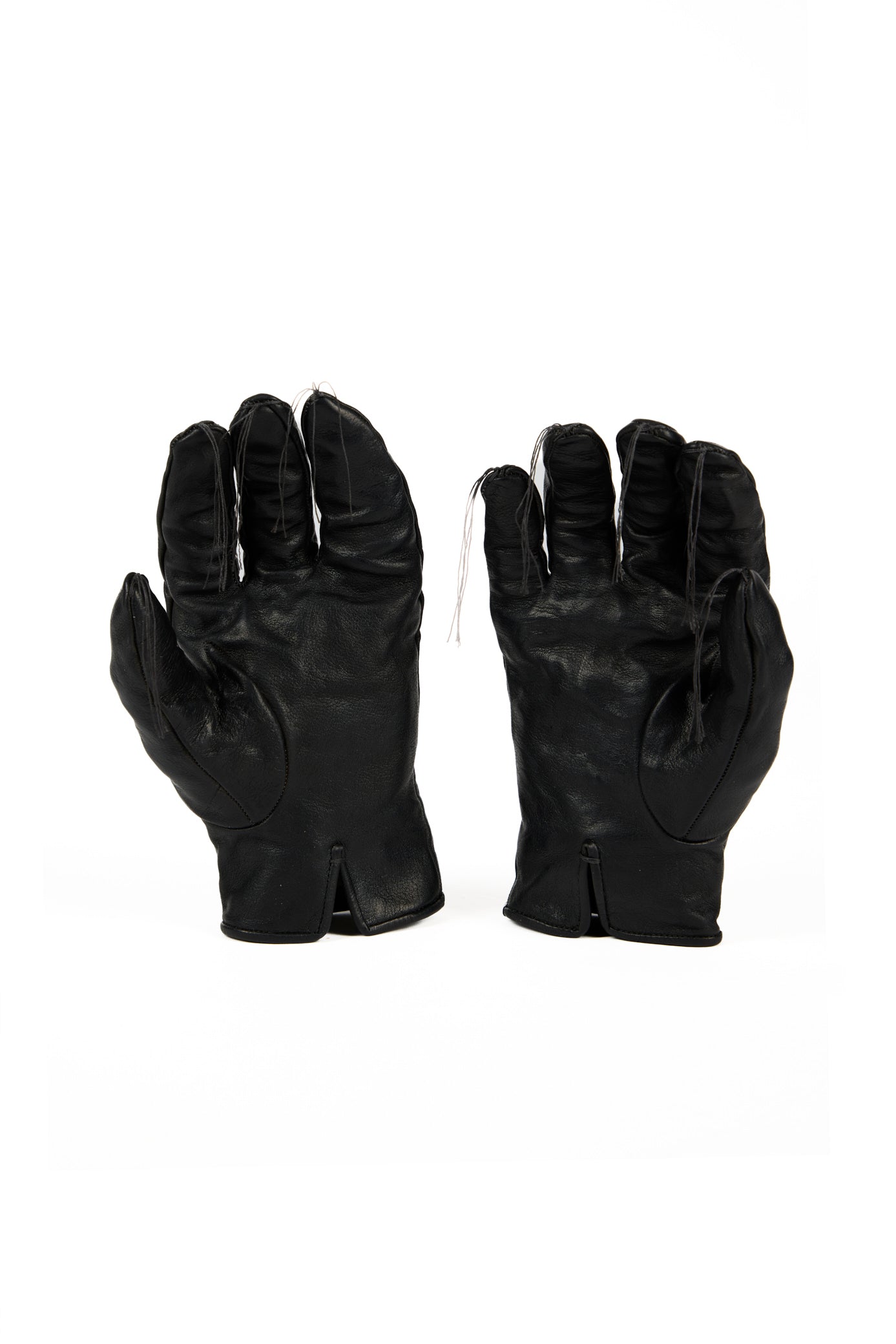 Object Dyed Disparate Leather Glove