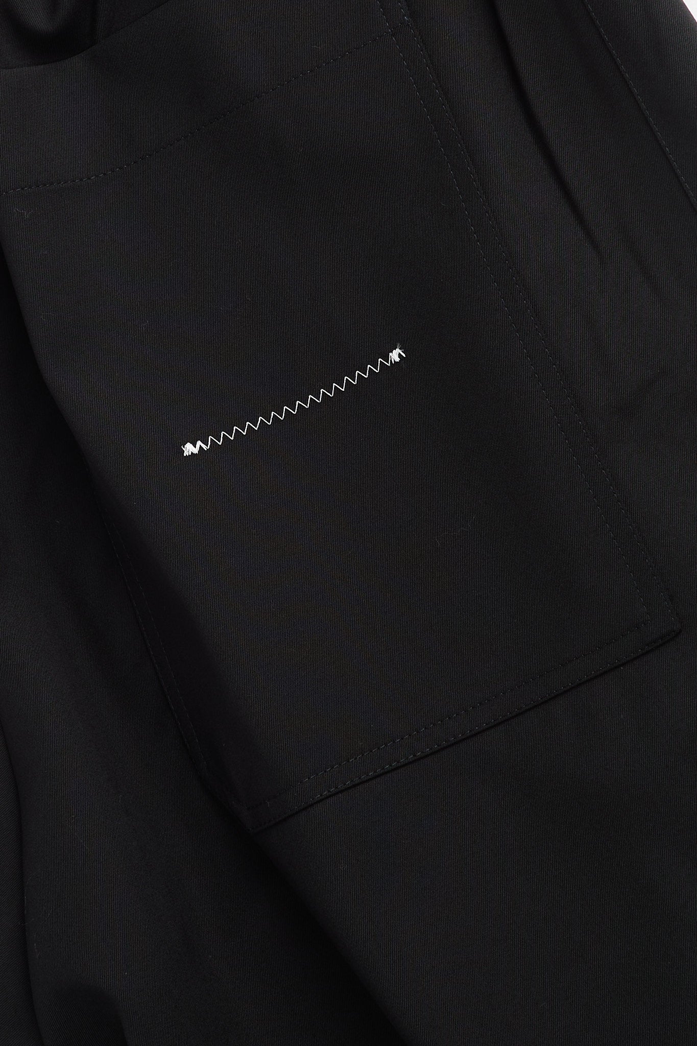 Wool Trousers with Elasticated Waistband