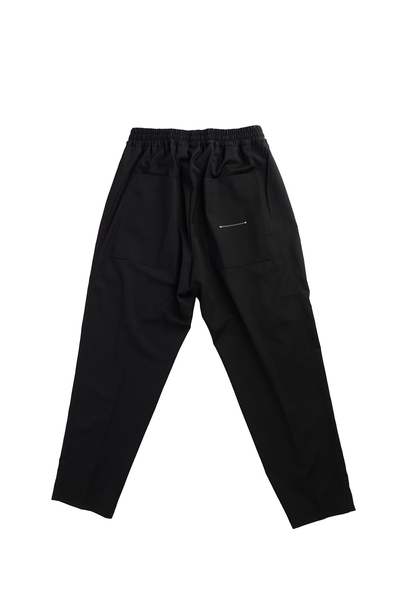 Wool Trousers with Elasticated Waistband