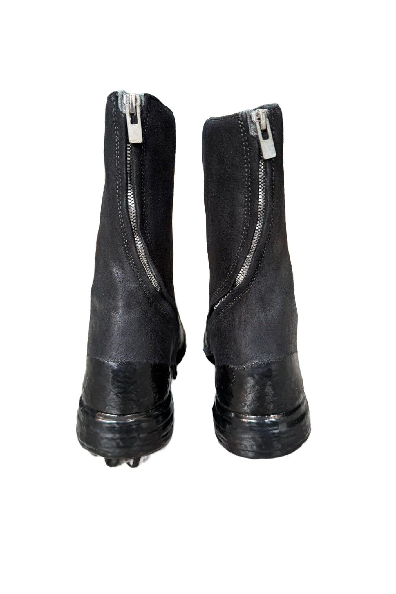 Object Dyed Lined Rubber Drip Diagonal Zip Goodyear Boot