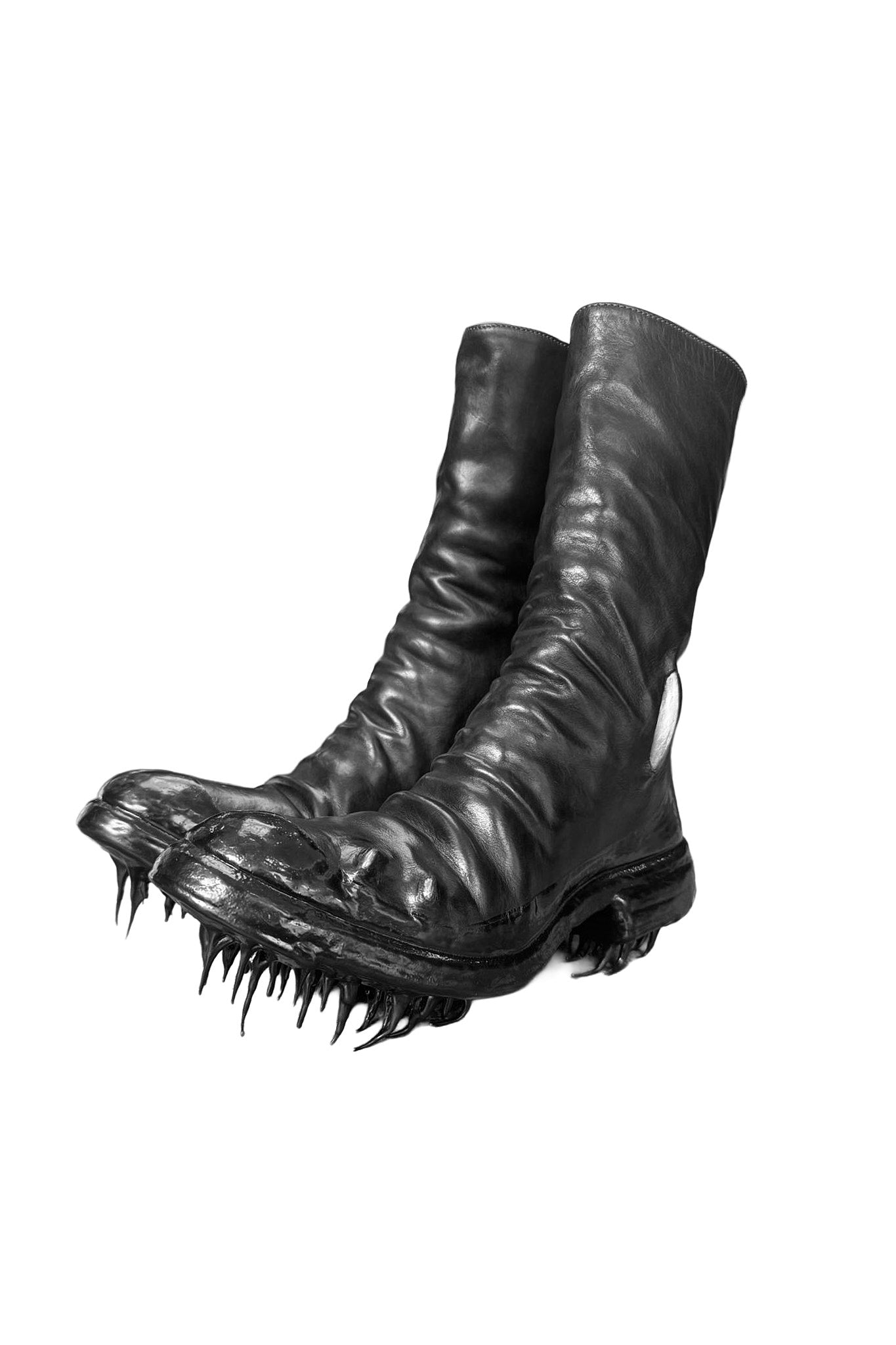 Object Dyed One Piece Drip Rubber Prosthetic Boot