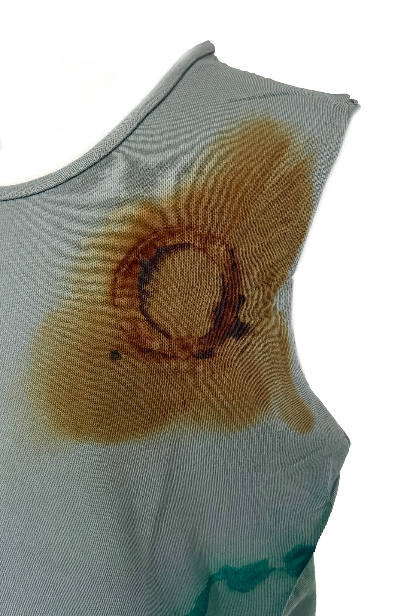 Object Dyed Reverse Stained Slant Tank