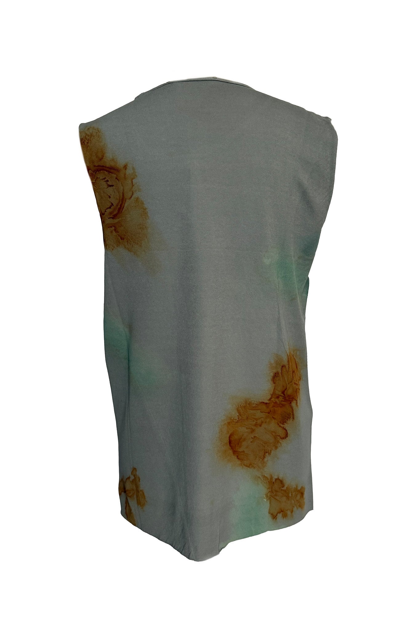 Object Dyed Reverse Stained Slant Tank