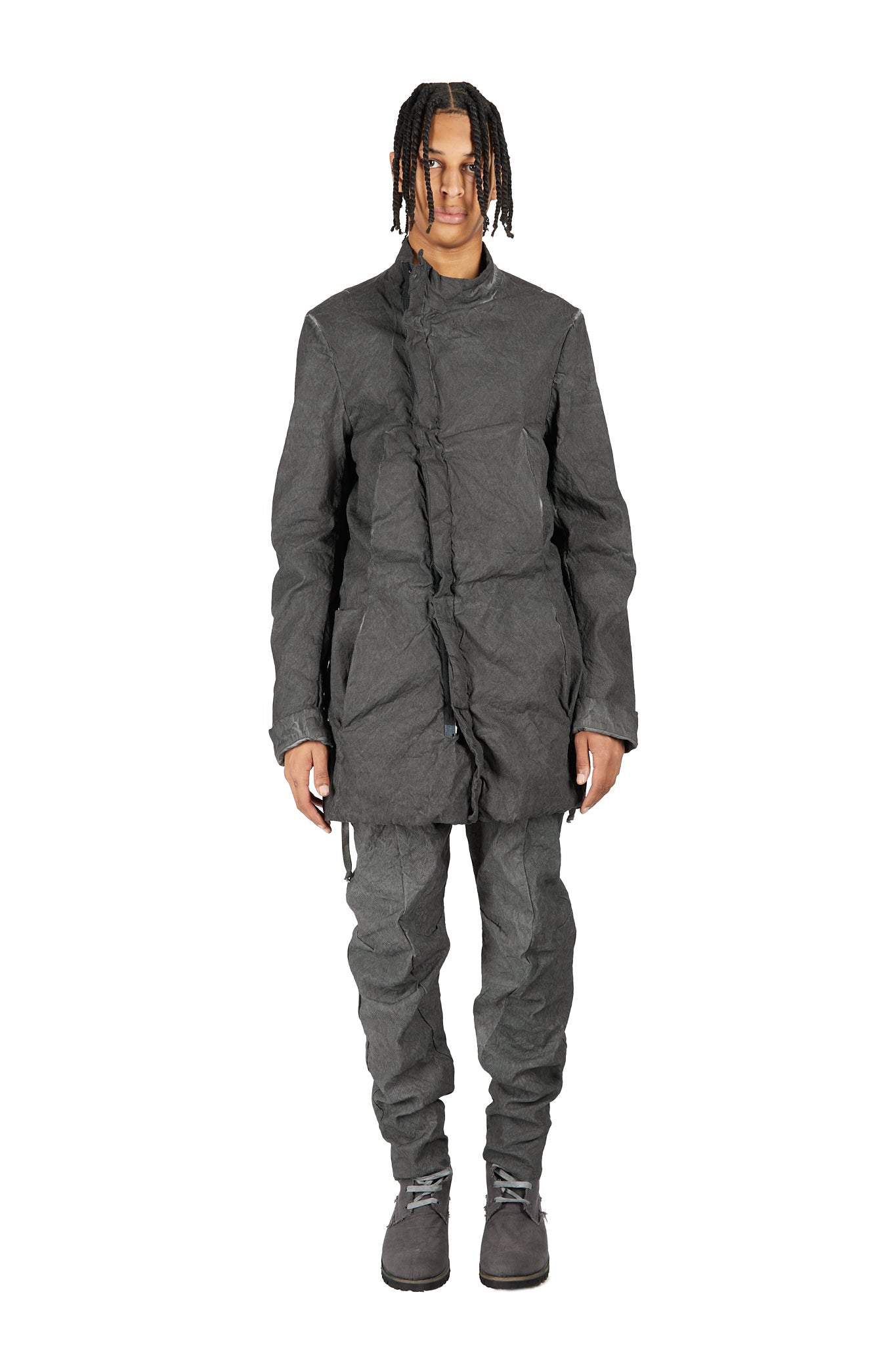 Asymmetric Closure Parka