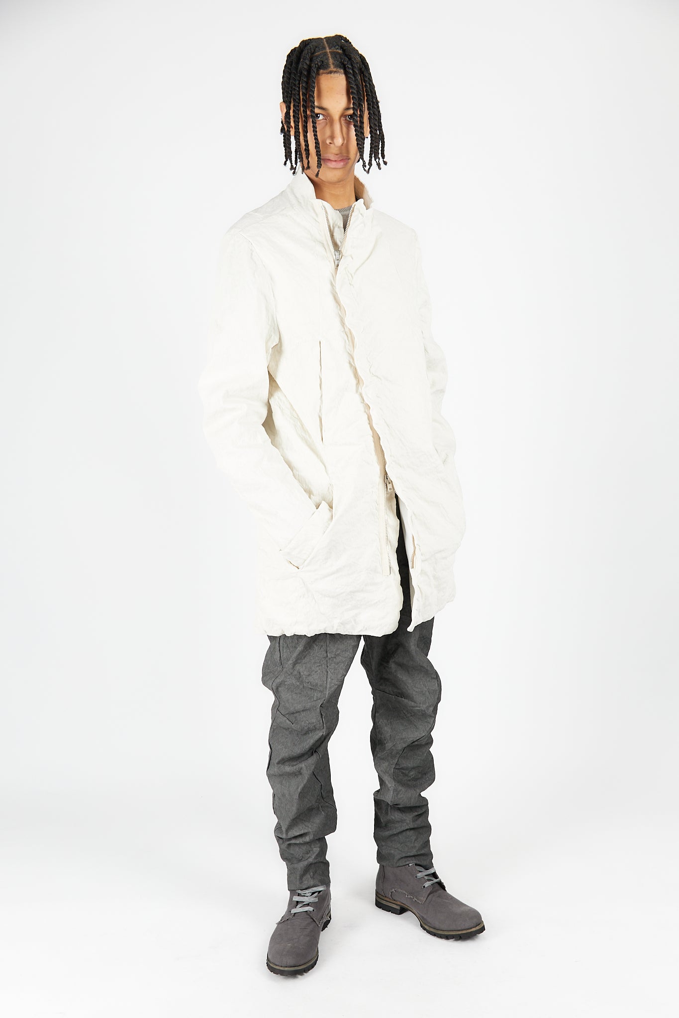 Asymmetric Closure Parka