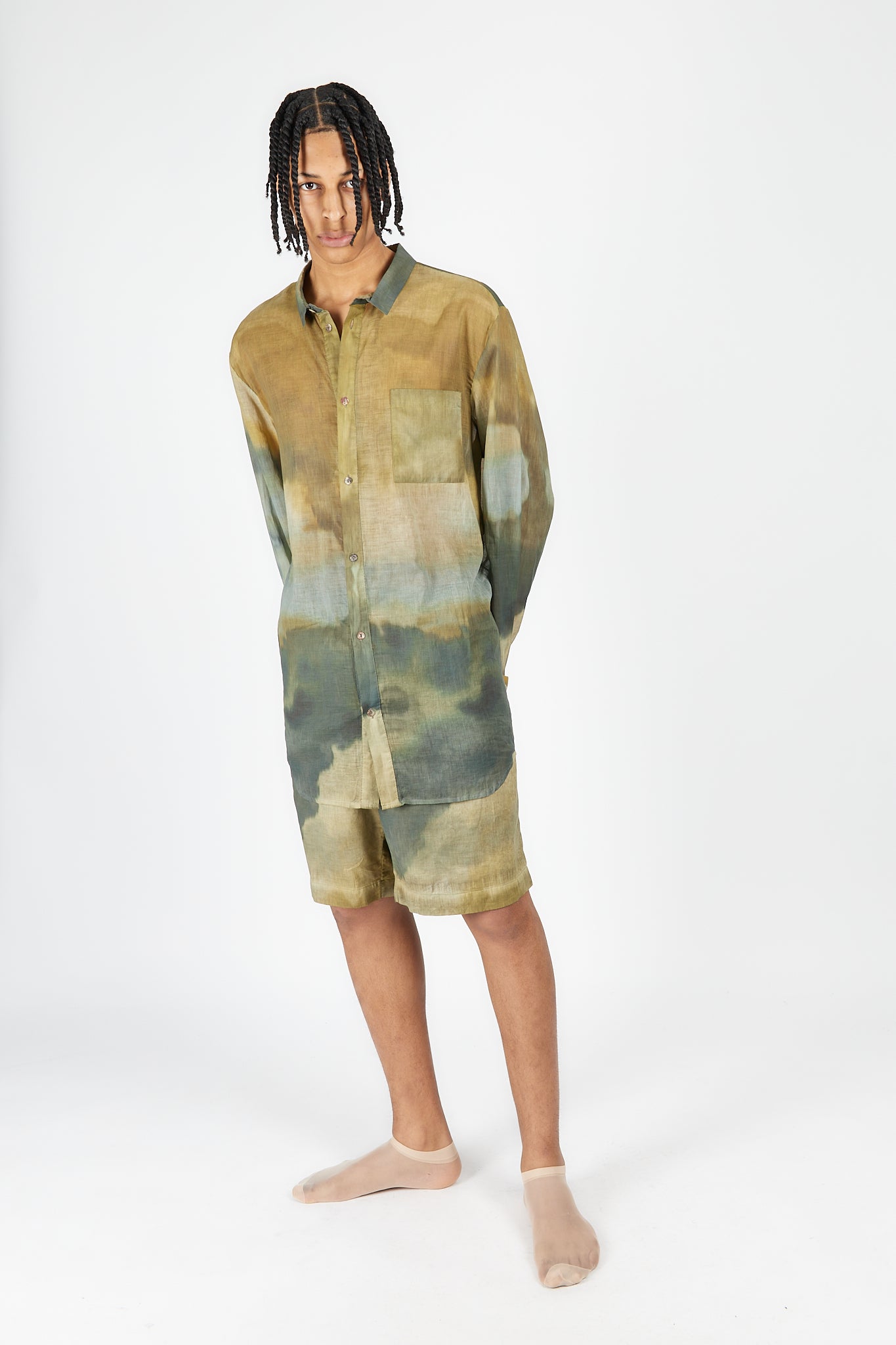 Overdyed Bermuda Short
