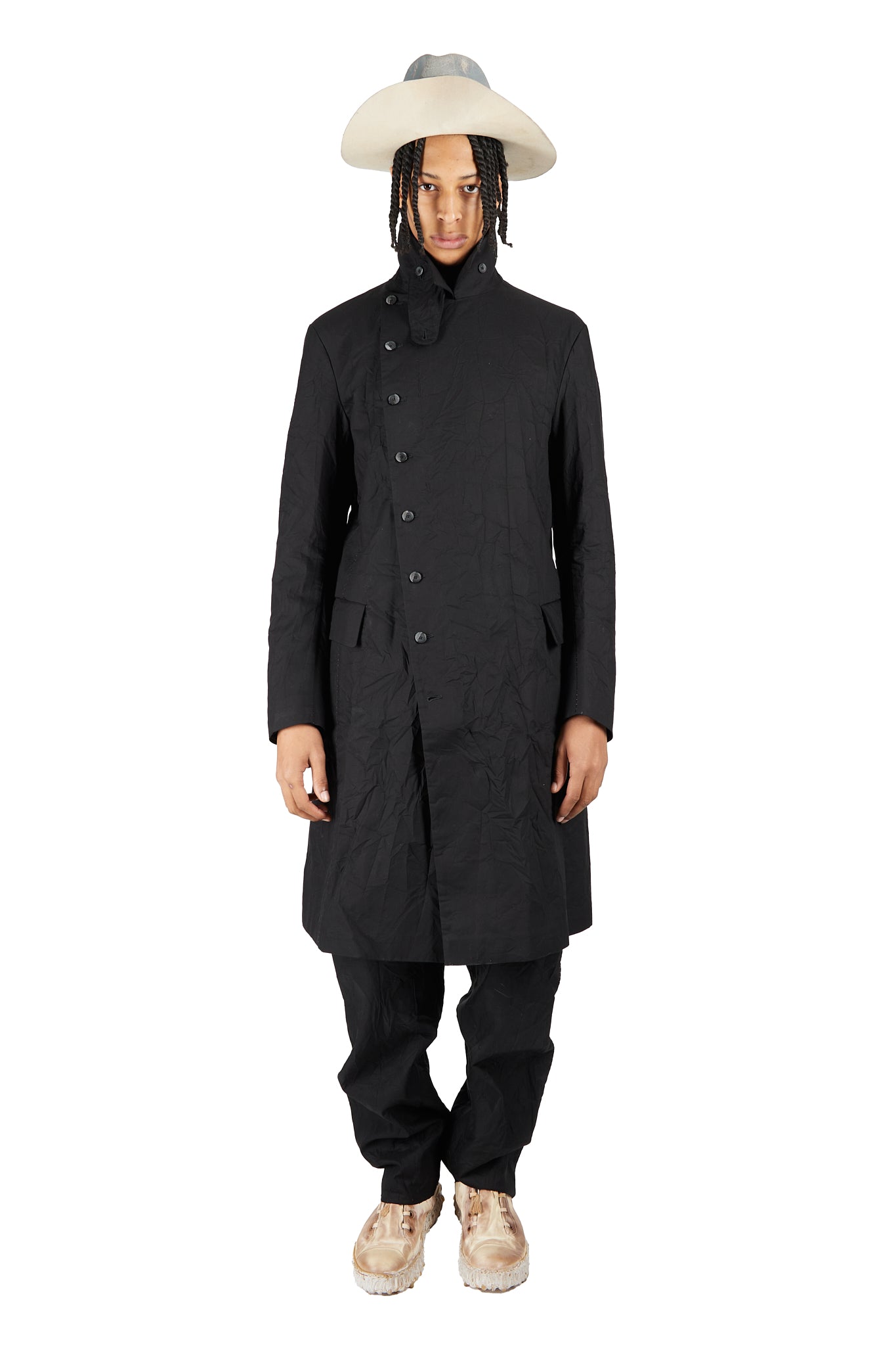 Asymmetric Trench Coat