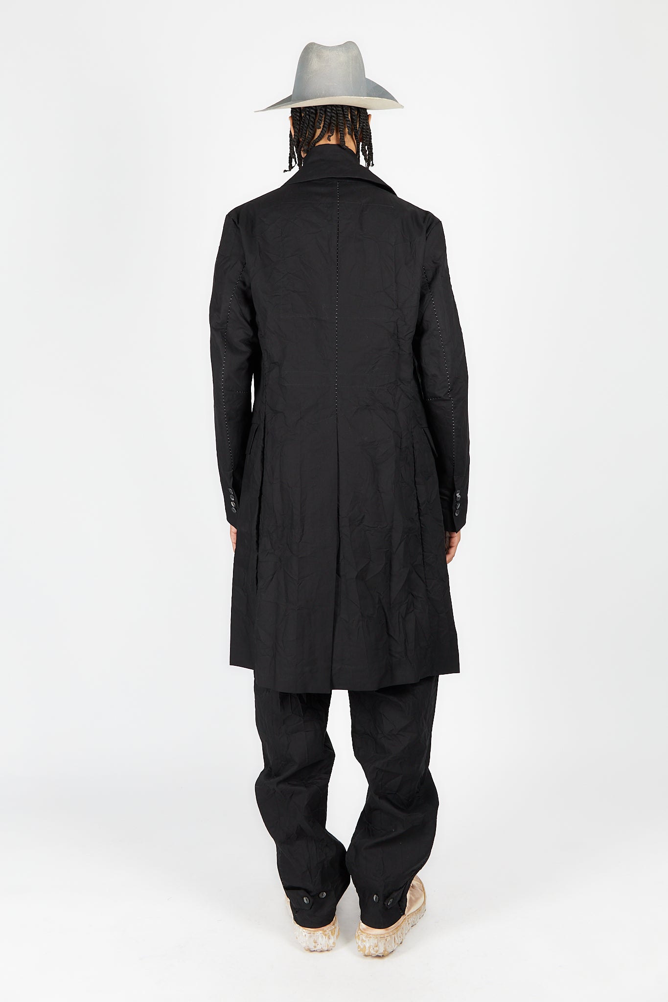 Asymmetric Trench Coat