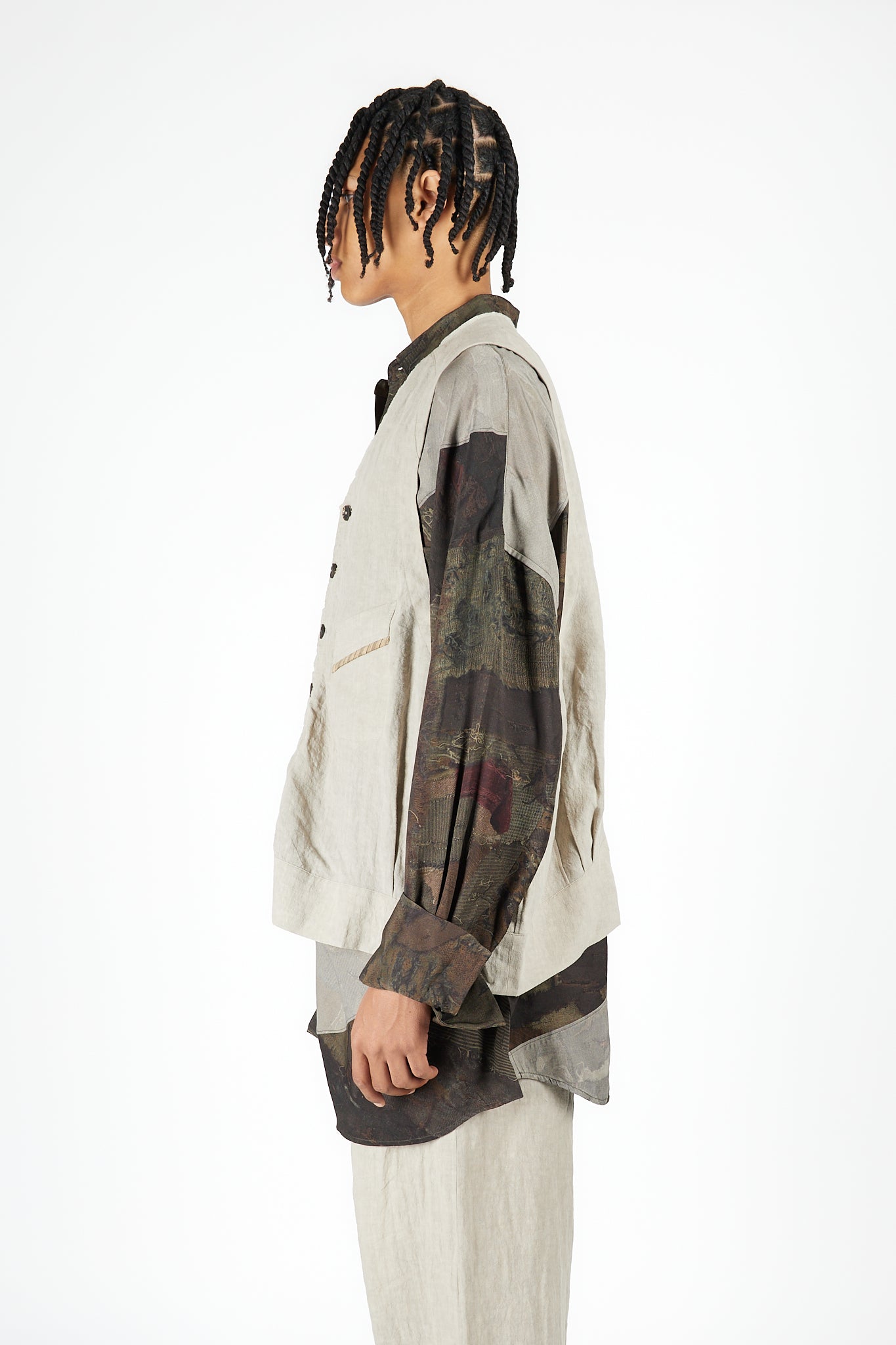 Collarless Waistcoat