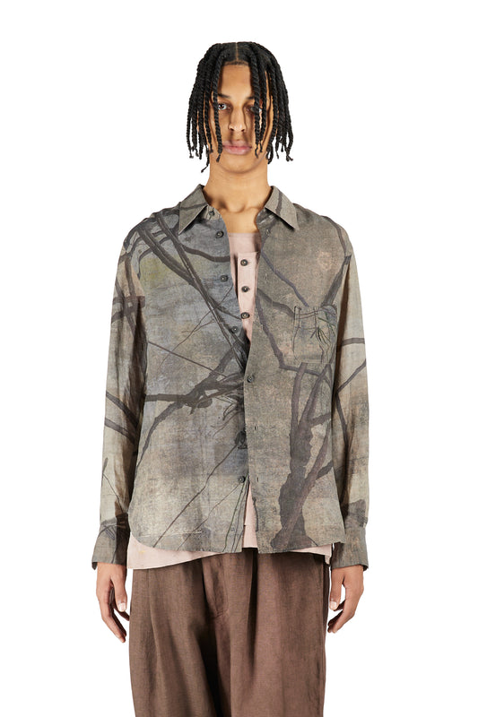 Classic Digital Print Shirt