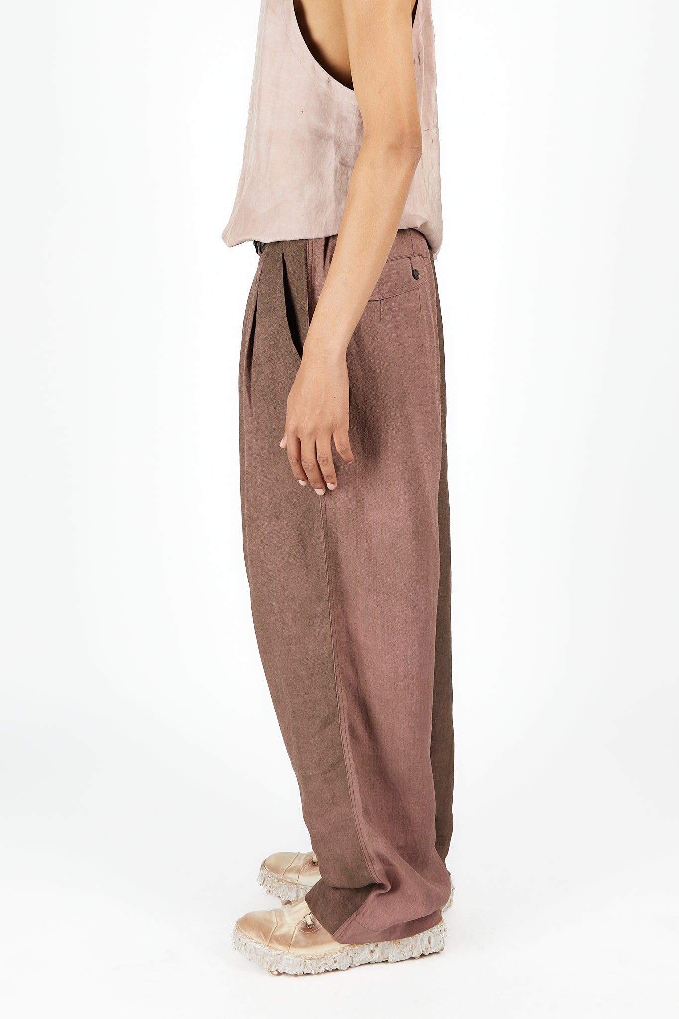 Front Pleats Trousers