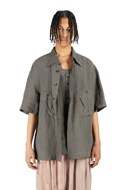 Double Pocket Short Sleeve Shirt