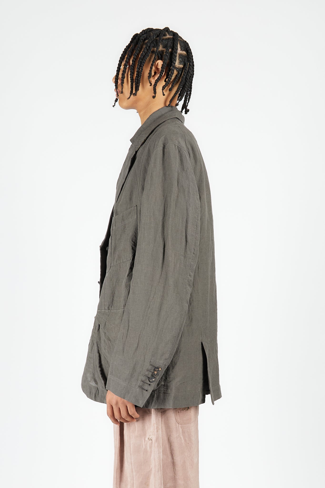 3 Button Long Jacket