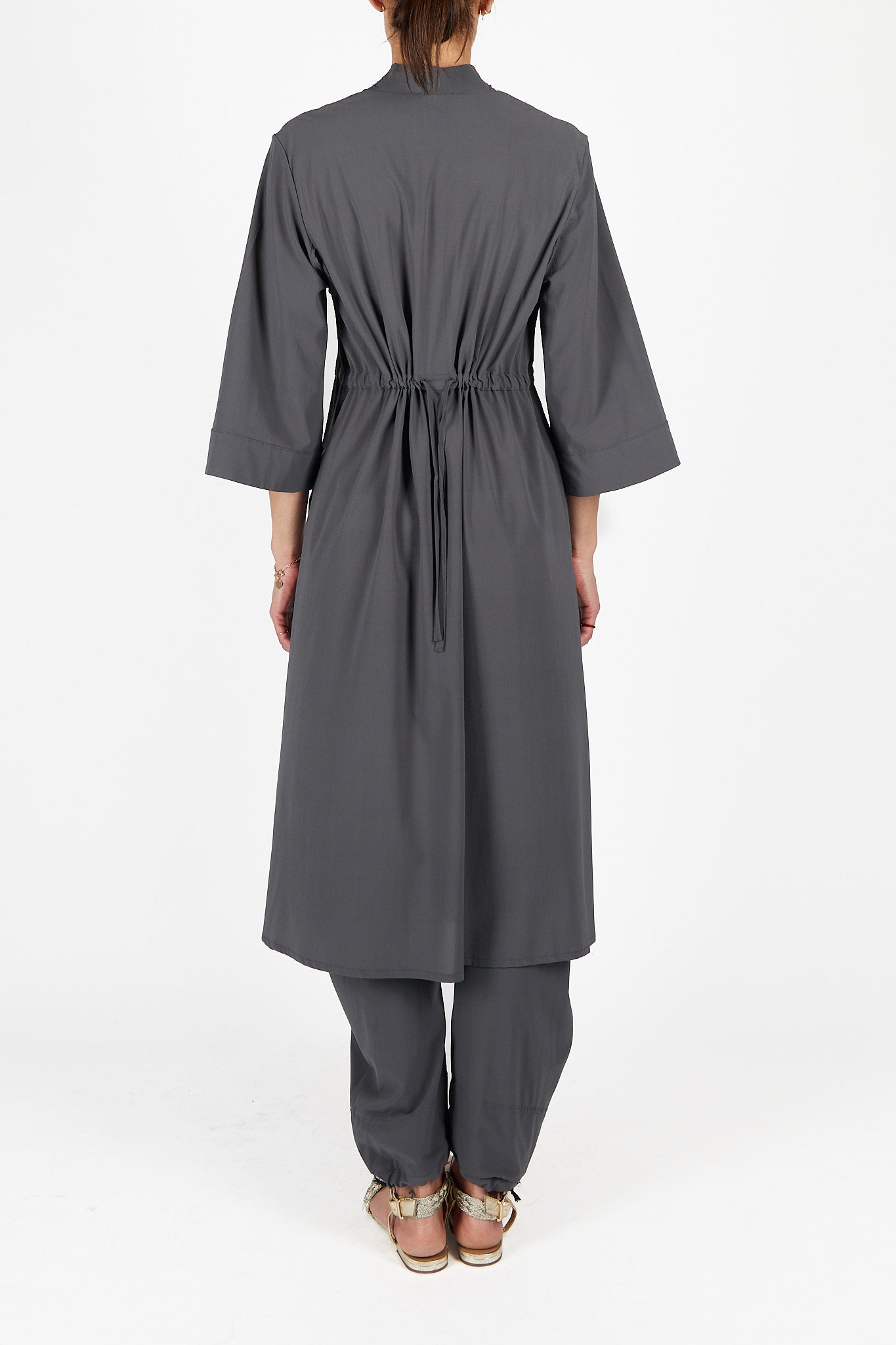 Kimono Sleeve Coat Dress