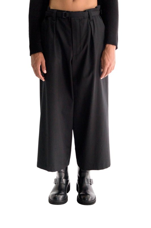 Jorge Wide-Leg Belted Trousers