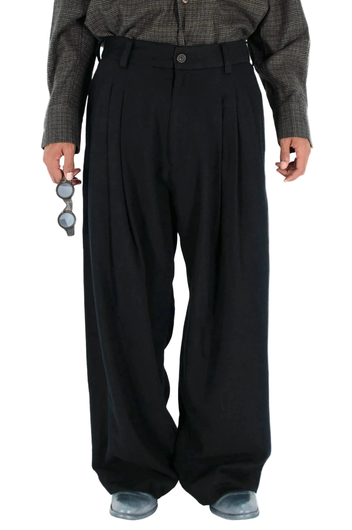 Extra Wide-Leg Trousers