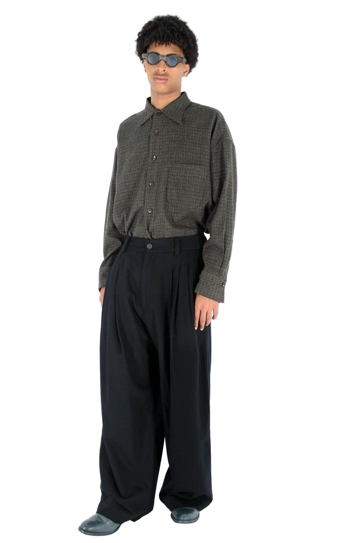 Extra Wide-Leg Trousers