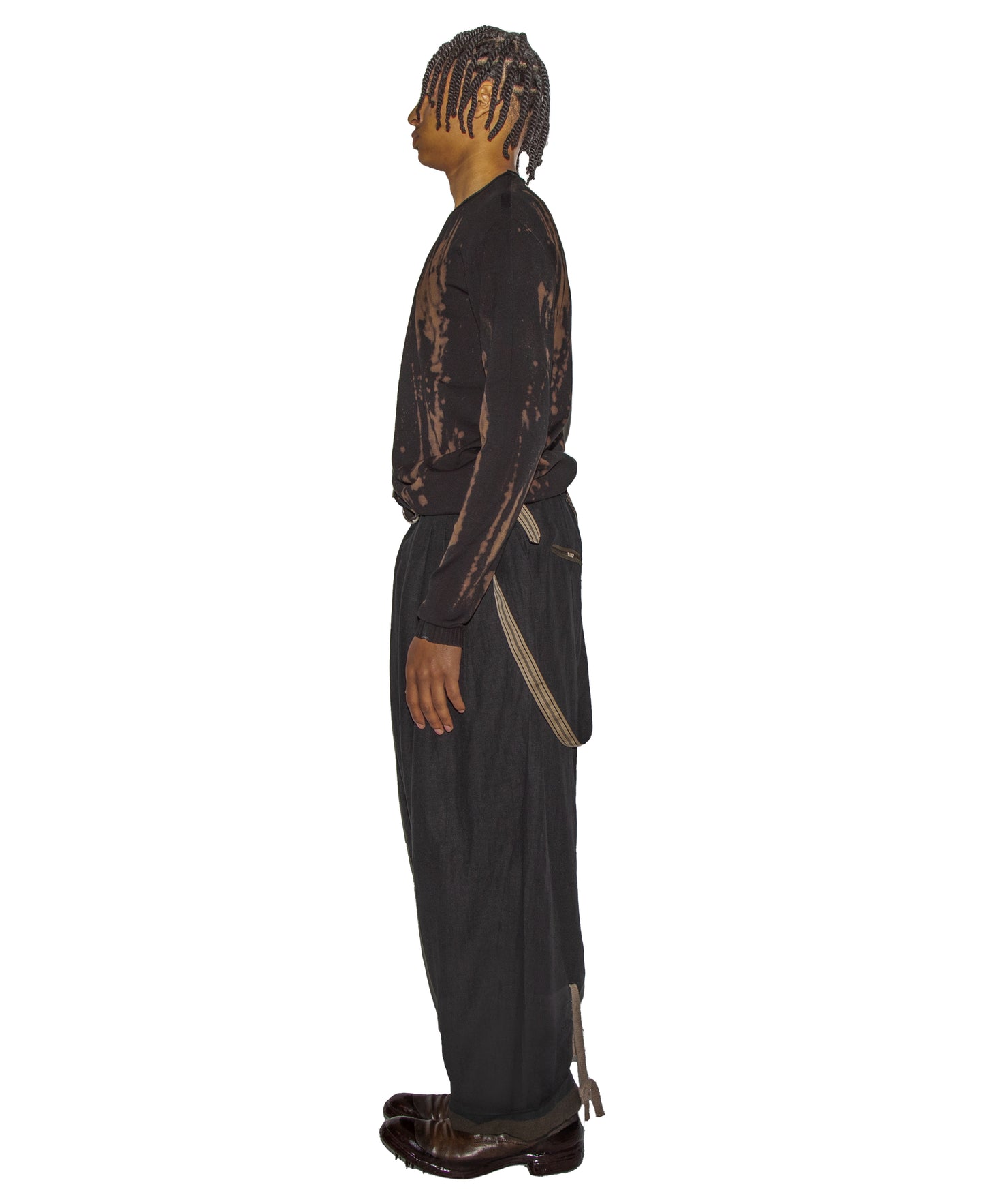 Detachable Suspender Trousers