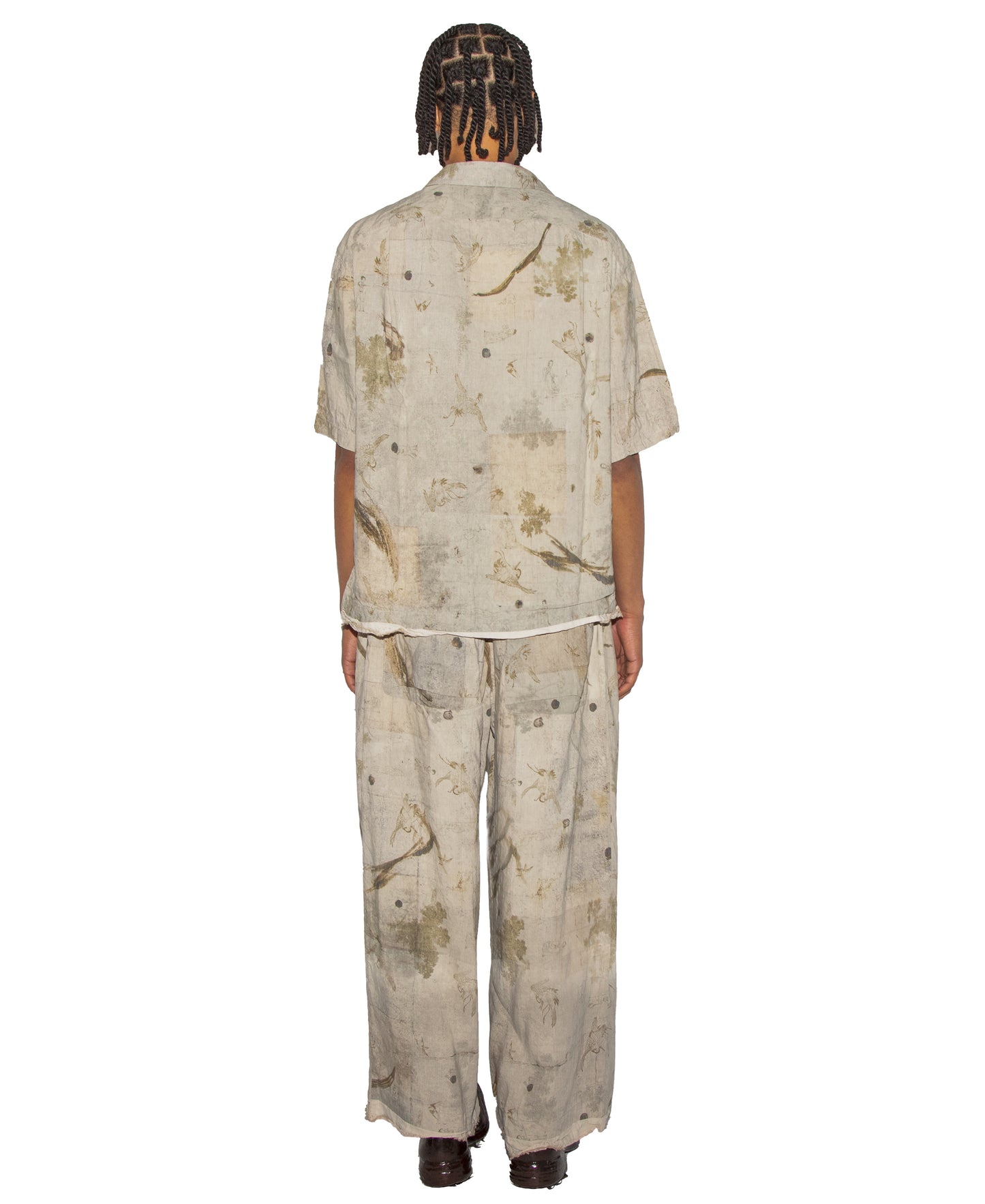 Digital Print Short Sleeve Shirt
