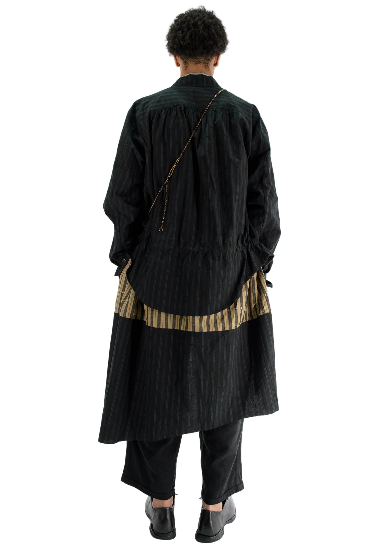 Mandarin Collar Long Shirt