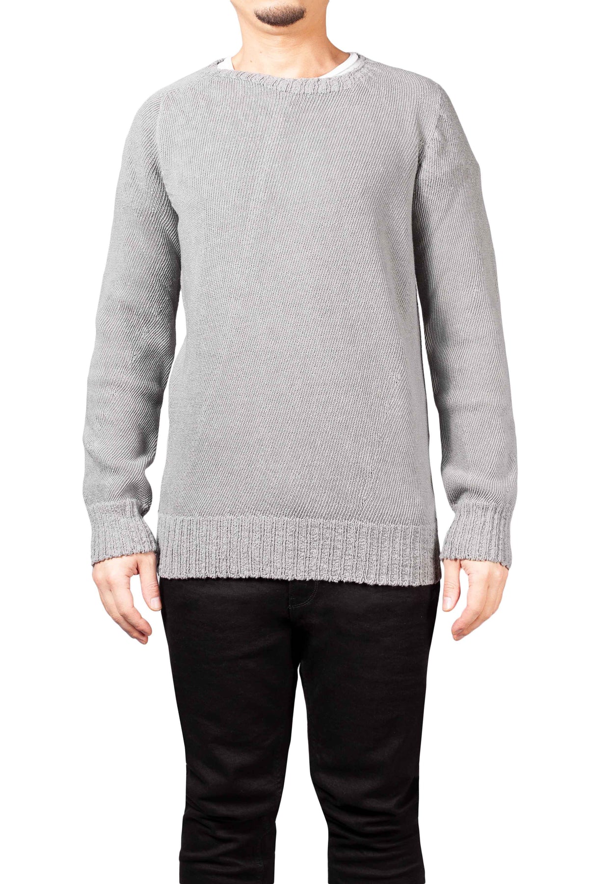Carol Christian Poell Seamless Long Sleeve Round Neck Sweater 
