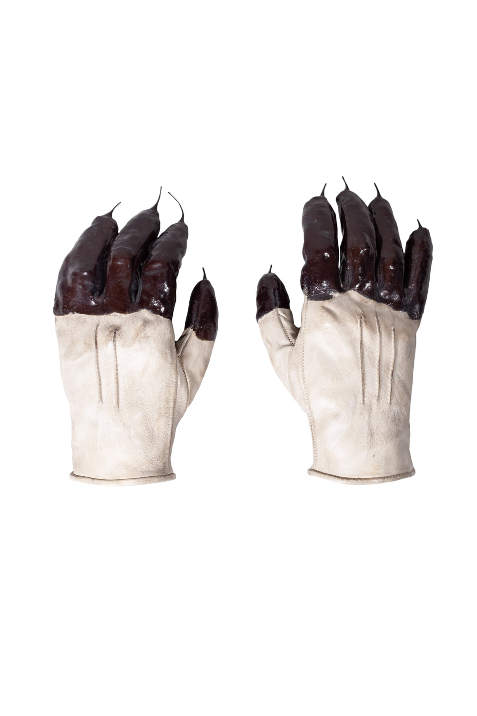 Object Dyed Drip Rubbered Leather Gloves