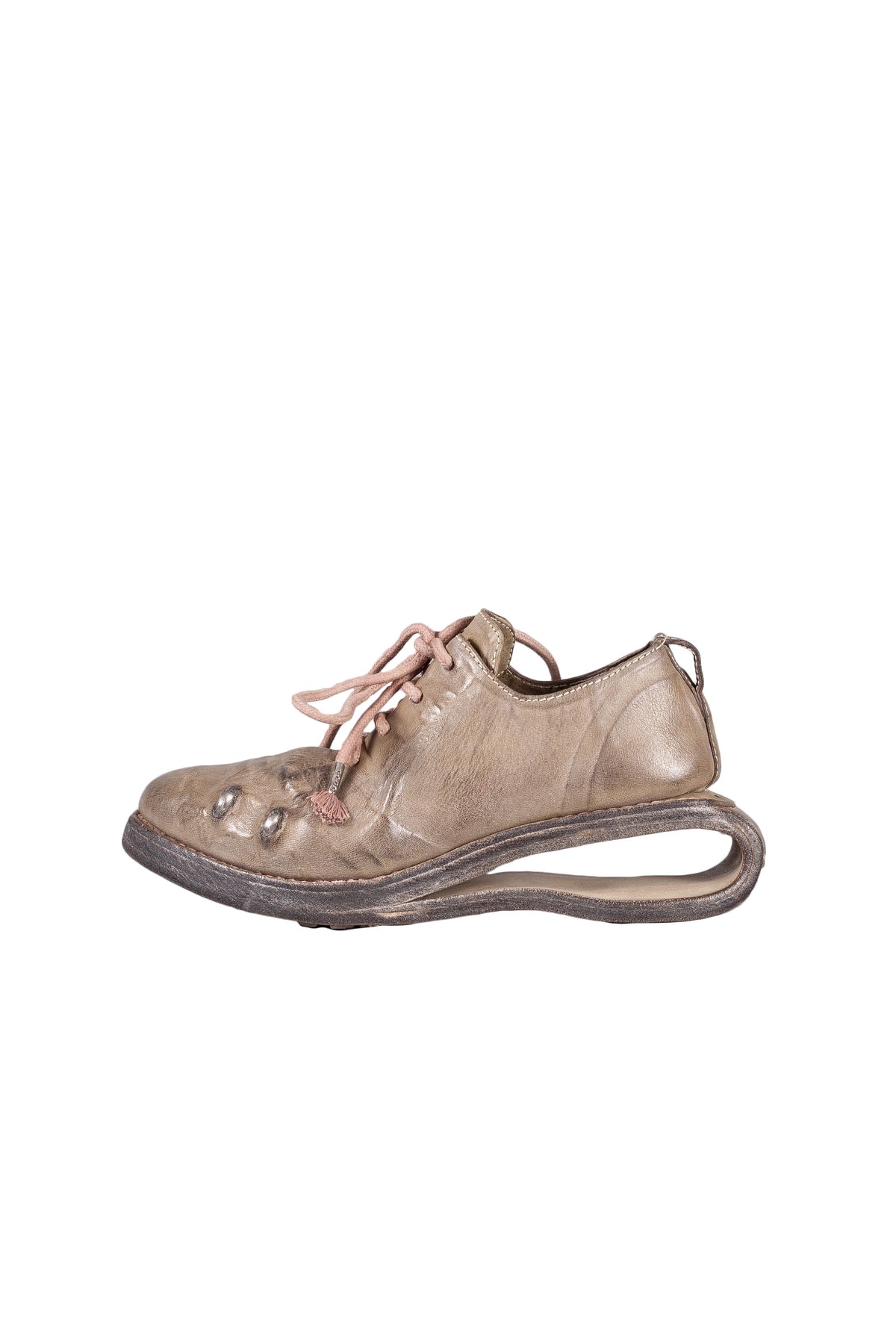 Object Dyed Lined U-Sole Officer Derby – The Library 1994
