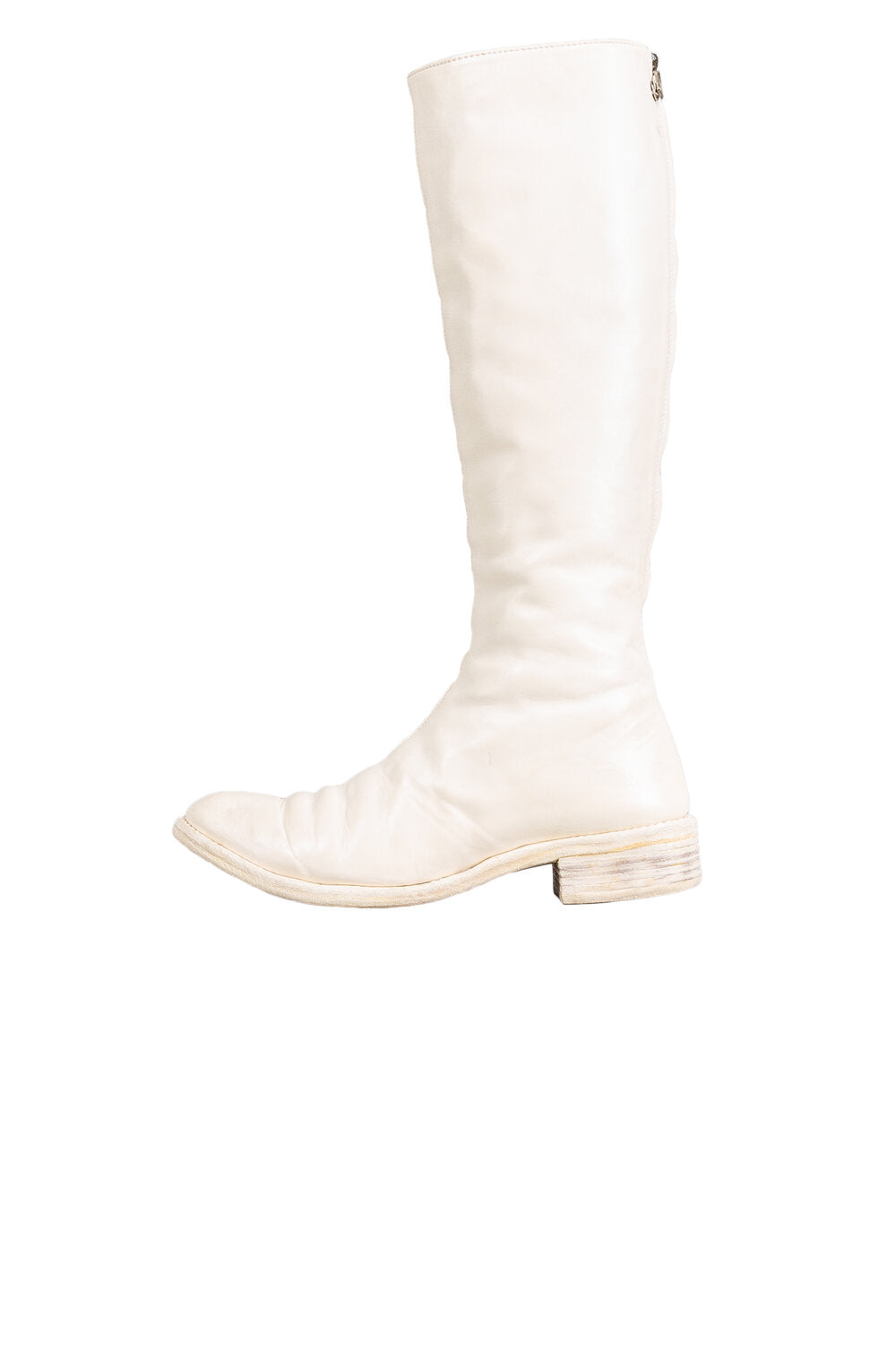 Object Dyed Lined Diagonal Zip Knee High Goodyear Boot