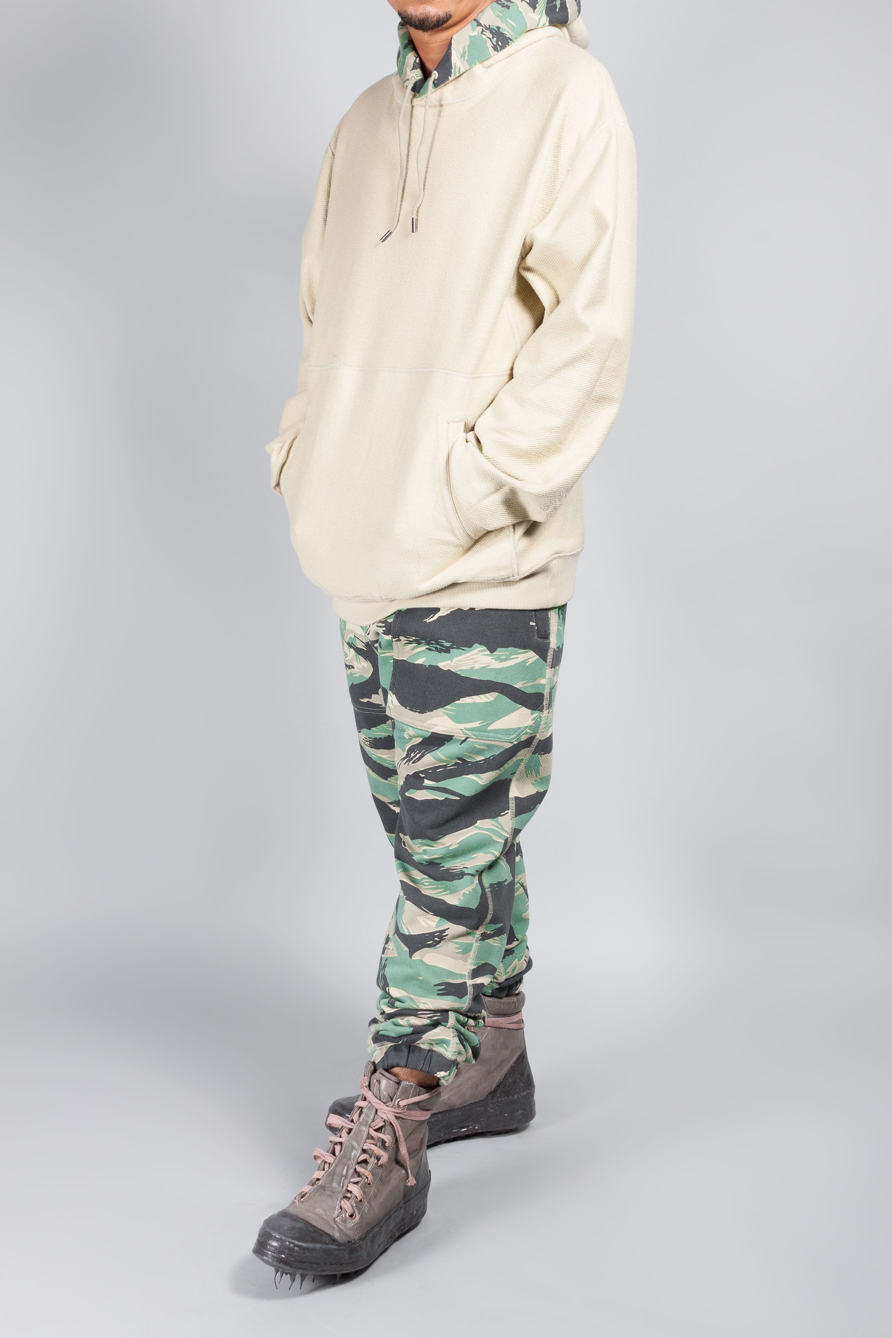 Camo Reversible Hooded Sweat – The Library 1994