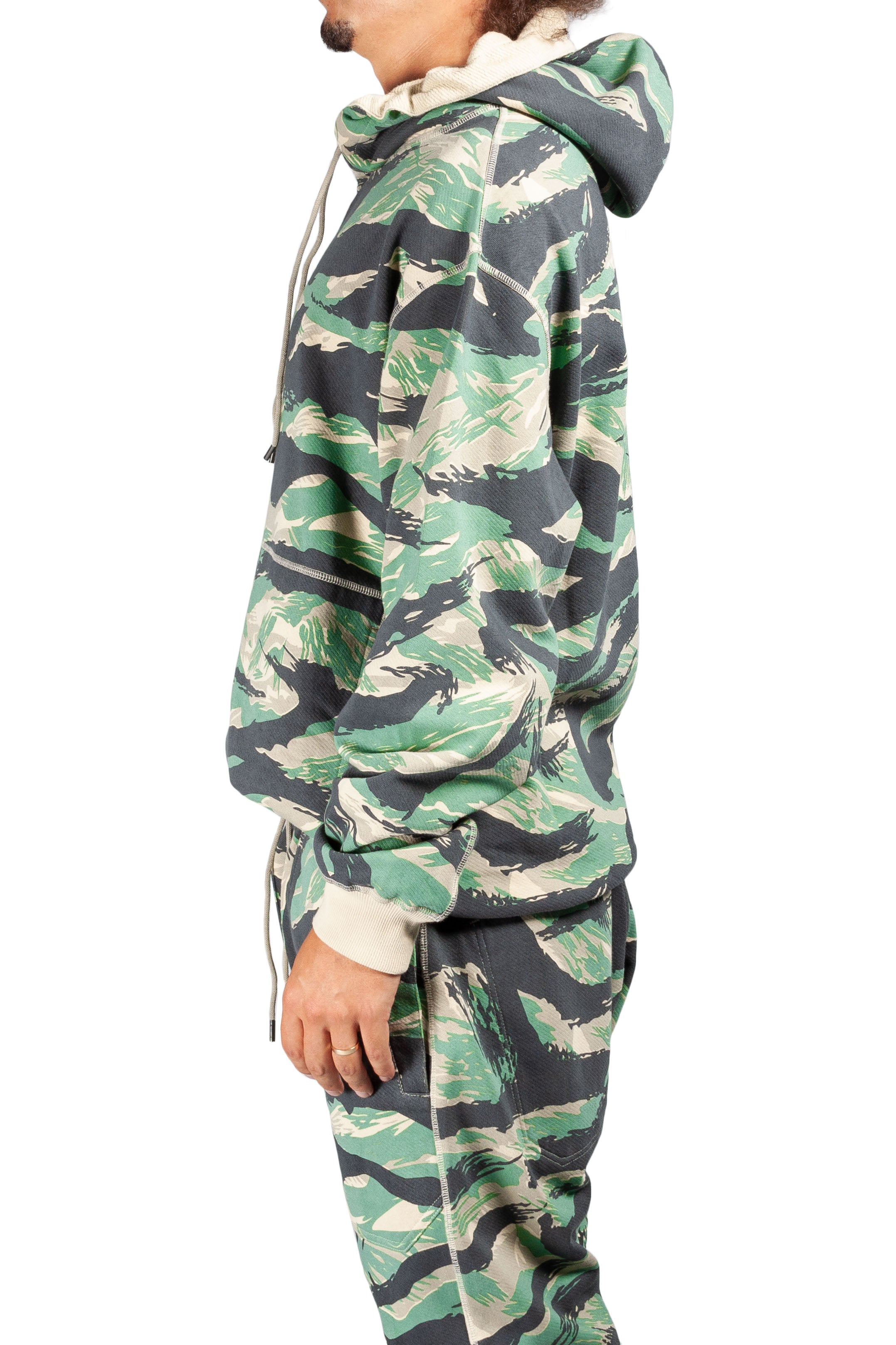 Camo Reversible Hooded Sweat – The Library 1994