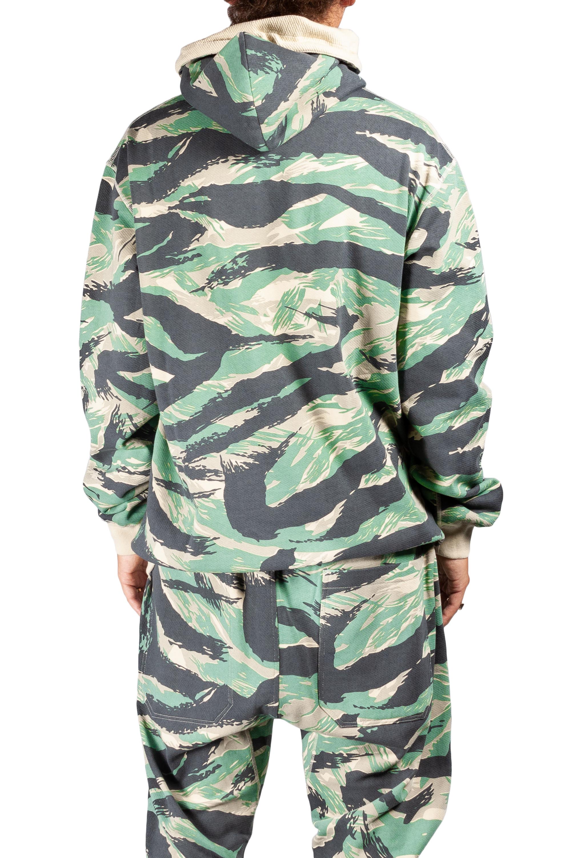 Camo Reversible Hooded Sweat – The Library 1994