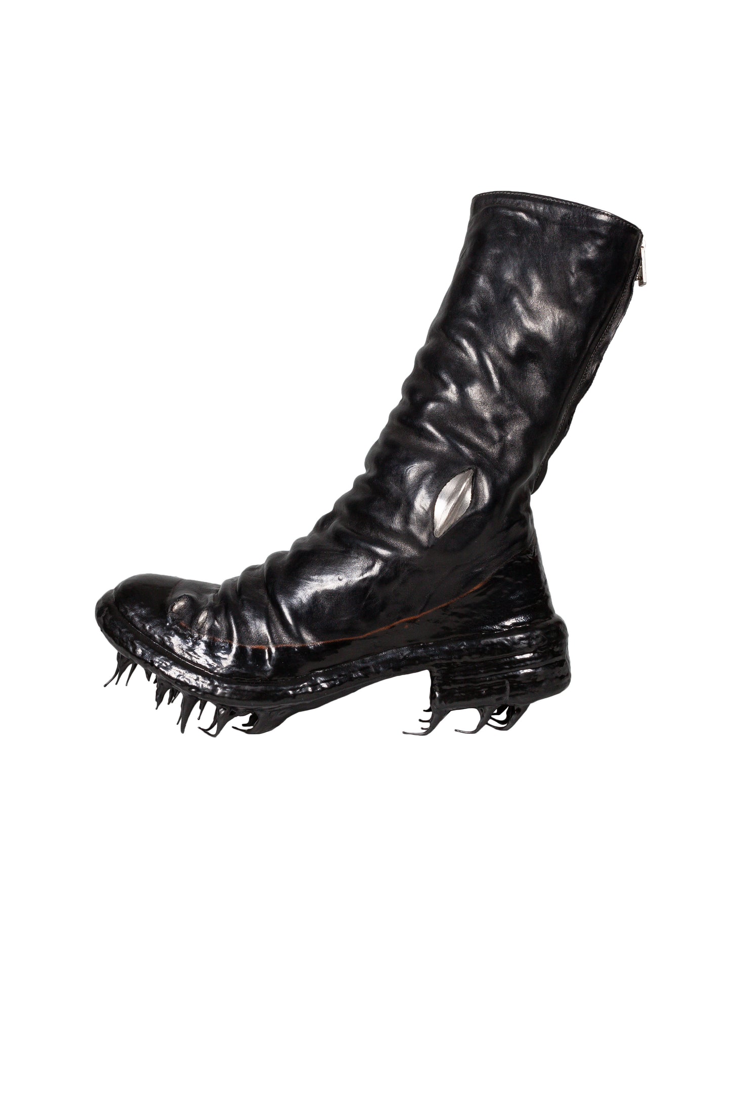 Object Dyed One Piece Drip Rubber Prosthetic Boot